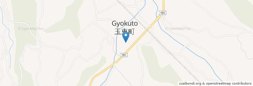 Mapa de ubicacion de 玉東町 en ژاپن, 熊本県, 玉名郡, 玉東町.