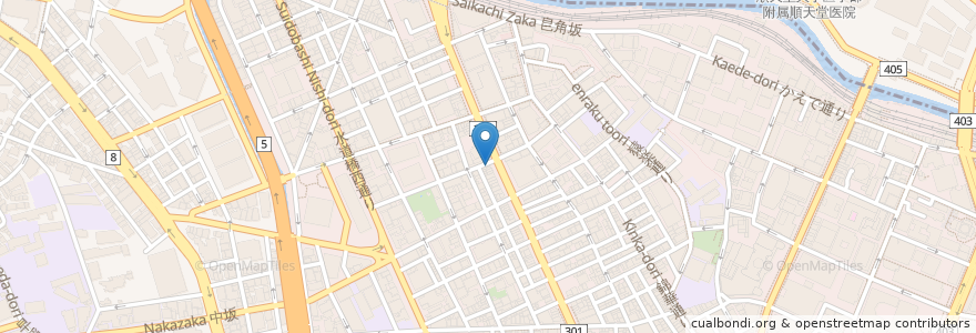 Mapa de ubicacion de シリ バラジ en 日本, 東京都, 千代田区.