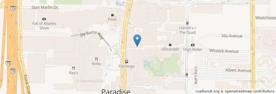Mapa de ubicacion de Tag Sports Bar en 미국, 네바다, Clark County, Paradise.