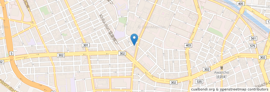 Mapa de ubicacion de エチオピアカリー en Japon, Tokyo, 千代田区.