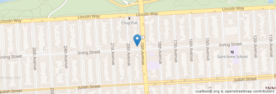 Mapa de ubicacion de PPQ (Phở Phú Quốc) Beef Noodle House en United States, California, San Francisco City And County, San Francisco.