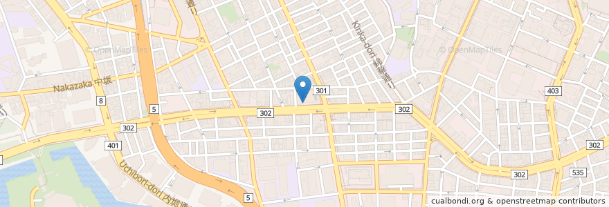 Mapa de ubicacion de 新世界菜館 en Japão, Tóquio, 千代田区.