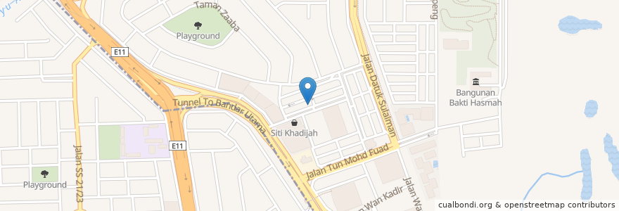 Mapa de ubicacion de All Smile Dental Clinic en Malásia, Selangor, Kuala Lumpur.