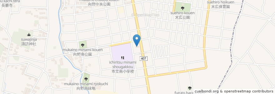 Mapa de ubicacion de 小林寿司 en 日本, 群馬県, 太田市.