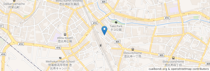 Mapa de ubicacion de マツモトキヨシ en Japan, Tokio, 渋谷区, 渋谷区.