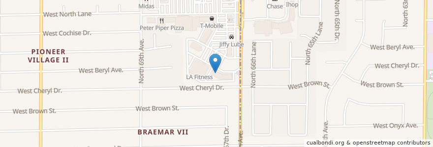 Mapa de ubicacion de Joyful Noise Church en 미국, 애리조나, Maricopa County, Peoria.