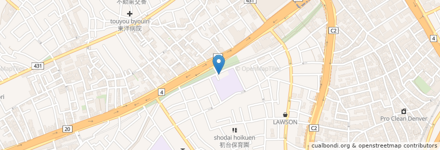 Mapa de ubicacion de かんてんぱぱカフェ en Jepun, 東京都, 渋谷区.