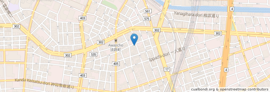 Mapa de ubicacion de 栄屋ミルクホール en Japan, Tokio, 千代田区.