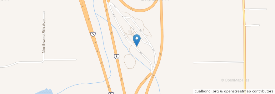 Mapa de ubicacion de AV aerovironment en アメリカ合衆国, ワシントン州, Clark County.