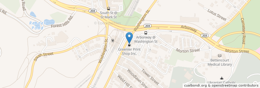 Mapa de ubicacion de Eugene O'Neills en Vereinigte Staaten Von Amerika, Massachusetts, Suffolk County, Boston.