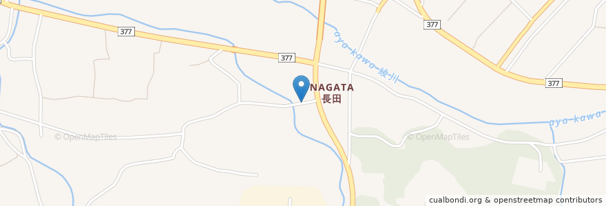 Mapa de ubicacion de 綾歌郡 en Jepun, 香川県, 綾歌郡, 綾川町.