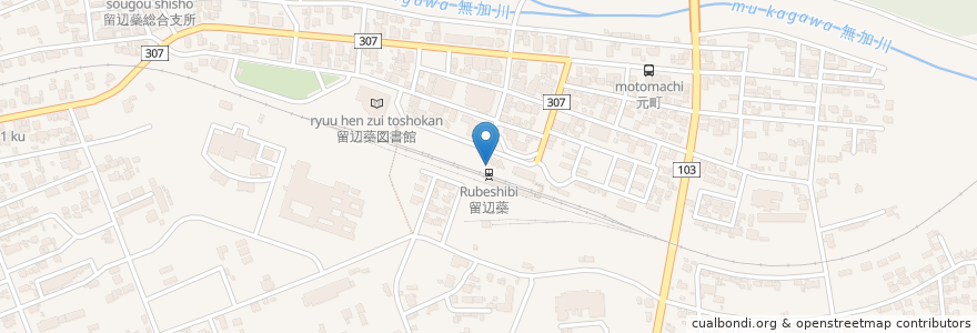 Mapa de ubicacion de 常呂郡 en Japão, 北海道, オホーツク総合振興局, 北見市.