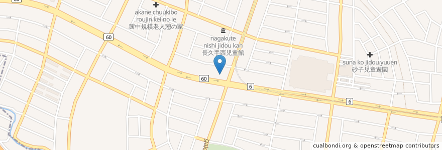 Mapa de ubicacion de Esso Express en 日本, 愛知県, 長久手市.