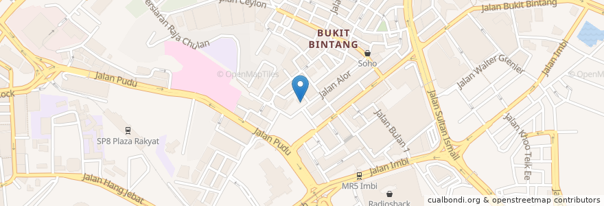Mapa de ubicacion de Casa Nova en Malezya, Selangor, Kuala Lumpur.