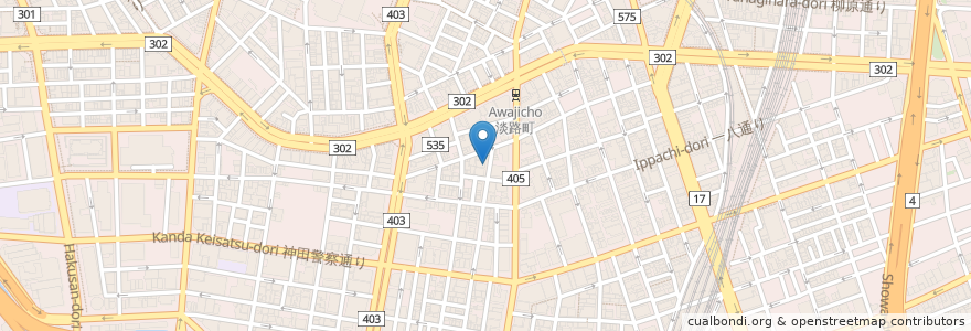 Mapa de ubicacion de みますや en Giappone, Tokyo, Chiyoda.