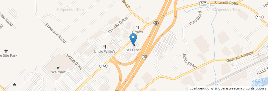Mapa de ubicacion de Stewart’s en 美利坚合众国/美利堅合眾國, 康涅狄格州 / 康乃狄克州, New Haven County, West Haven.