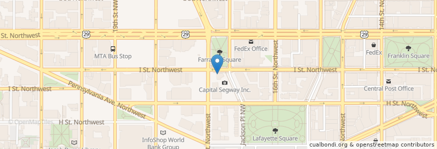 Mapa de ubicacion de FroZenYo en الولايات المتّحدة الأمريكيّة, واشنطن العاصمة, Washington.