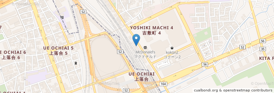Mapa de ubicacion de 飛鳥薬局 en اليابان, 埼玉県, さいたま市, 大宮区.