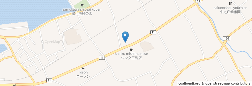 Mapa de ubicacion de 時々三島店 en Jepun, 愛媛県, 四国中央市.