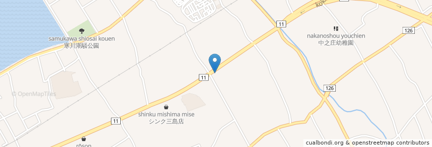 Mapa de ubicacion de 花八番 en Japon, Préfecture D'Ehime, 四国中央市.
