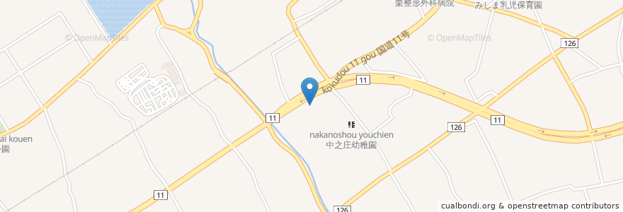 Mapa de ubicacion de たろめ亭三島店 en Japonya, 愛媛県, 四国中央市.