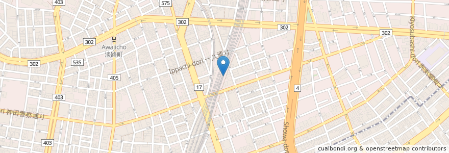 Mapa de ubicacion de スパゲッティ屋 アゼ en Japonya, 東京都, 千代田区.