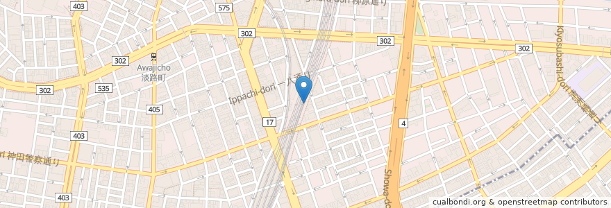Mapa de ubicacion de 井藤課長 en Giappone, Tokyo, Chiyoda.