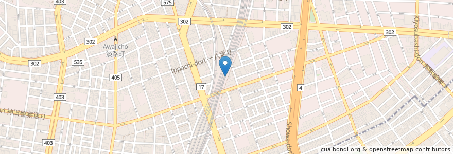 Mapa de ubicacion de 小粋酒場 en Japon, Tokyo, 千代田区.