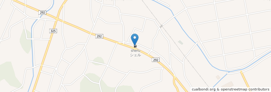 Mapa de ubicacion de シェル en Japón, Prefectura De Aichi, 額田郡, 幸田町.