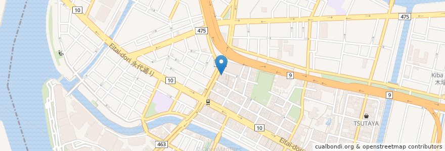 Mapa de ubicacion de いきなり！ステーキ en 日本, 东京都/東京都, 江東区.