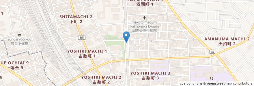 Mapa de ubicacion de Bagle Cafe Lupin en 日本, 埼玉県, さいたま市, 大宮区.