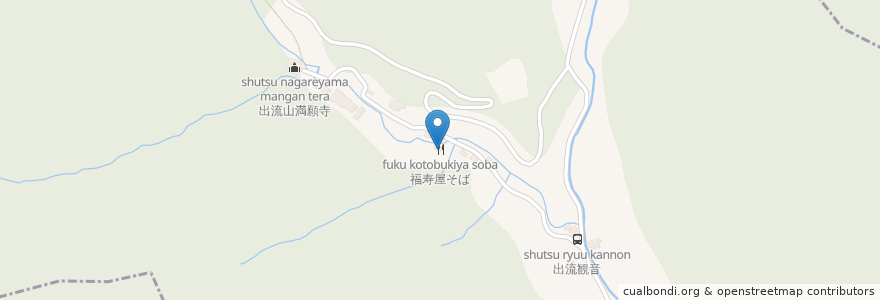 Mapa de ubicacion de 福寿屋そば en Japón, Prefectura De Tochigi, 栃木市.