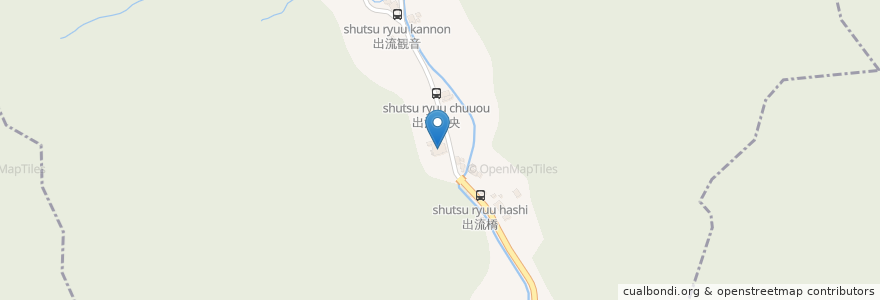 Mapa de ubicacion de いずるやそば店 en Japan, Präfektur Tochigi, 栃木市.