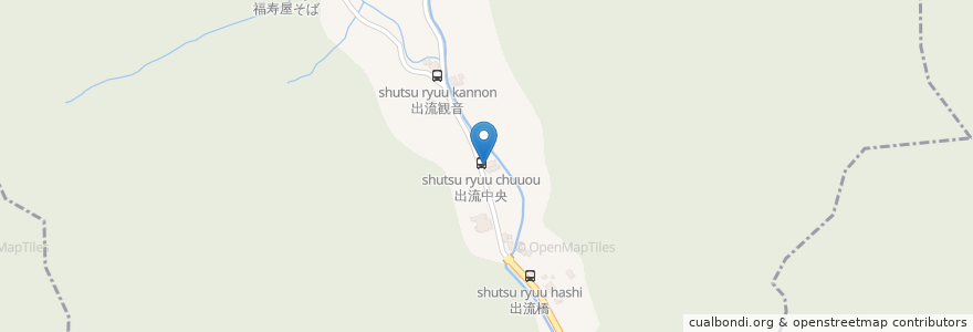 Mapa de ubicacion de いしやまそば en 일본, 도치기현, 栃木市.