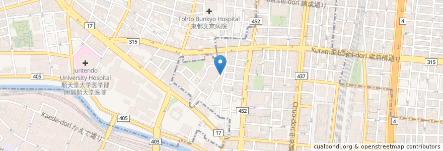 Mapa de ubicacion de 神田明神(神田神社) en Japon, Tokyo, 千代田区.