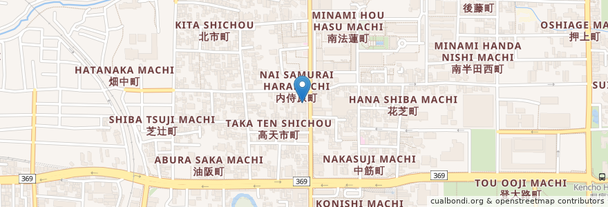 Mapa de ubicacion de ヤマト観光レンタサイクル en 日本, 奈良県, 奈良市.