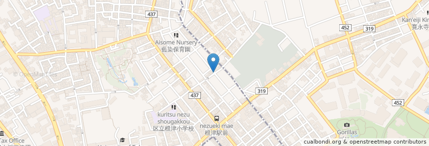 Mapa de ubicacion de すみれ 季節料理 en Japan, Tokio, 文京区.
