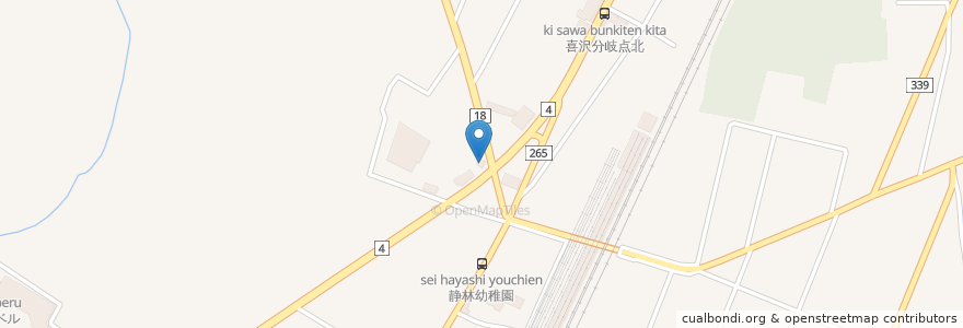 Mapa de ubicacion de 小山警察署 喜沢交番 en 日本, 栃木県, 小山市.