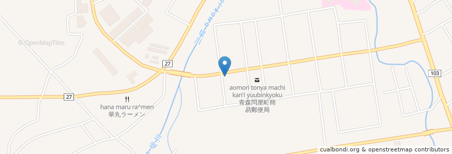 Mapa de ubicacion de 青森市 en اليابان, محافظة آوموري, 青森市.