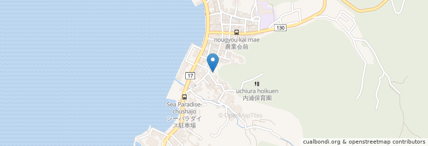 Mapa de ubicacion de 気多神社 en Jepun, 静岡県, 沼津市.