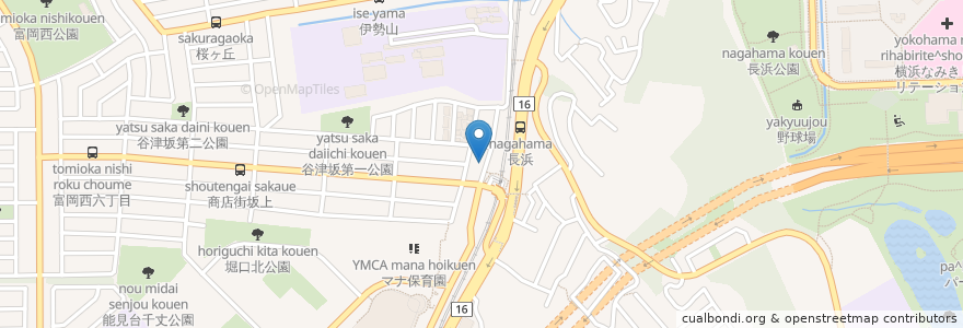 Mapa de ubicacion de ファーコス薬局 en Japan, Präfektur Kanagawa, Yokohama, 金沢区.