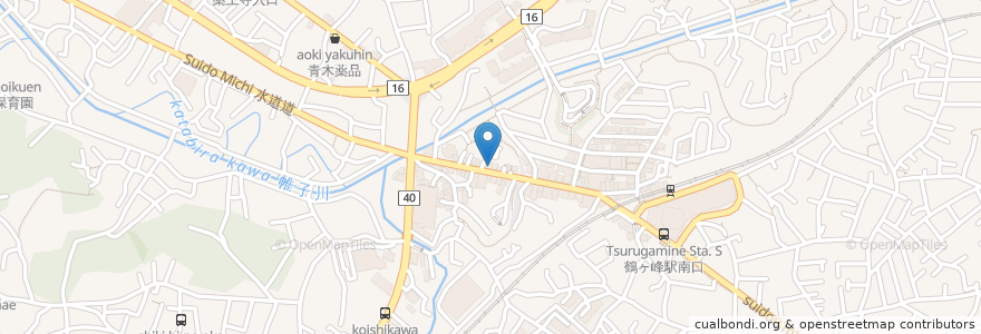 Mapa de ubicacion de けんけんぱ en Japão, 神奈川県, 横浜市, 旭区.