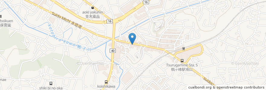 Mapa de ubicacion de せと歯科医院 en 일본, 가나가와현, 요코하마시, 旭区.