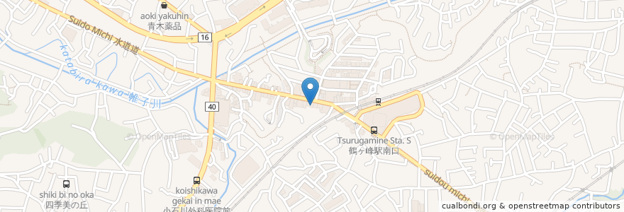 Mapa de ubicacion de スタディナビ en 일본, 가나가와현, 요코하마시, 旭区.
