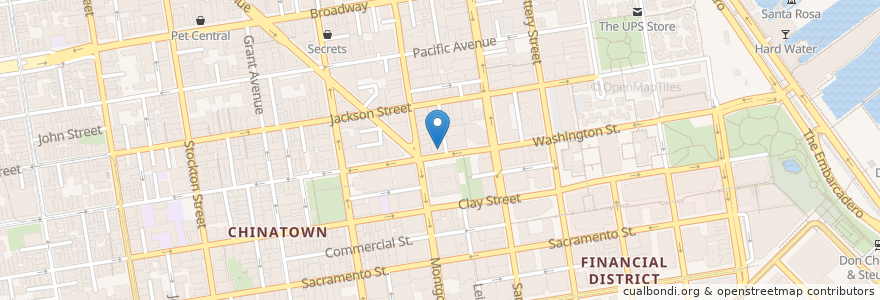 Mapa de ubicacion de Kusakabe en 미국, 캘리포니아주, 샌프란시스코, 샌프란시스코.