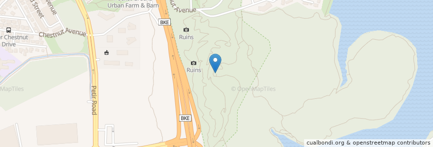 Mapa de ubicacion de Munia Hut en Singapura, Northwest.