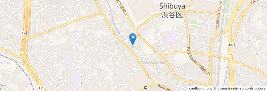 Mapa de ubicacion de カツ丼屋 en Giappone, Tokyo, Shibuya.