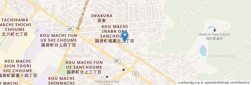 Mapa de ubicacion de 老人保険施設ふたば en Japan, Präfektur Tottori, 鳥取市.