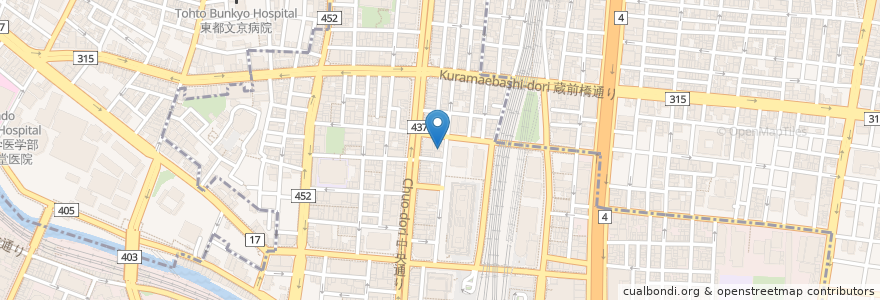 Mapa de ubicacion de Owl Cafe Akiba en Jepun, 東京都.