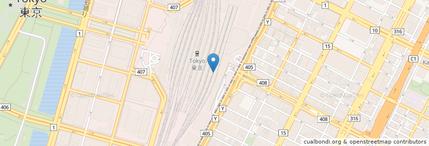 Mapa de ubicacion de Rokurinsha Tokyo en ژاپن, 東京都, 千代田区, 中央区.